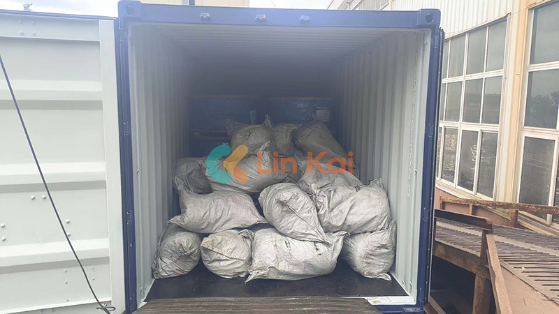 Anti twist steel wire rope loaded in container, ready for Indonesia